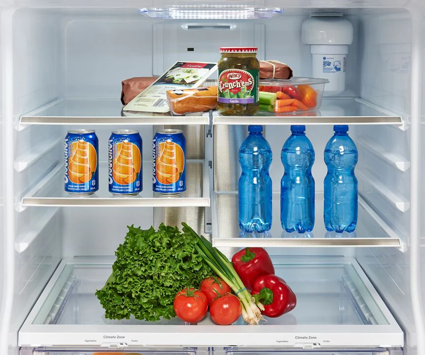 GE Profile Fingerprint Resistant Stainless 30" French Door Refrigerator (20.8 cu ft)- PNE21NYRKFS - Image 5