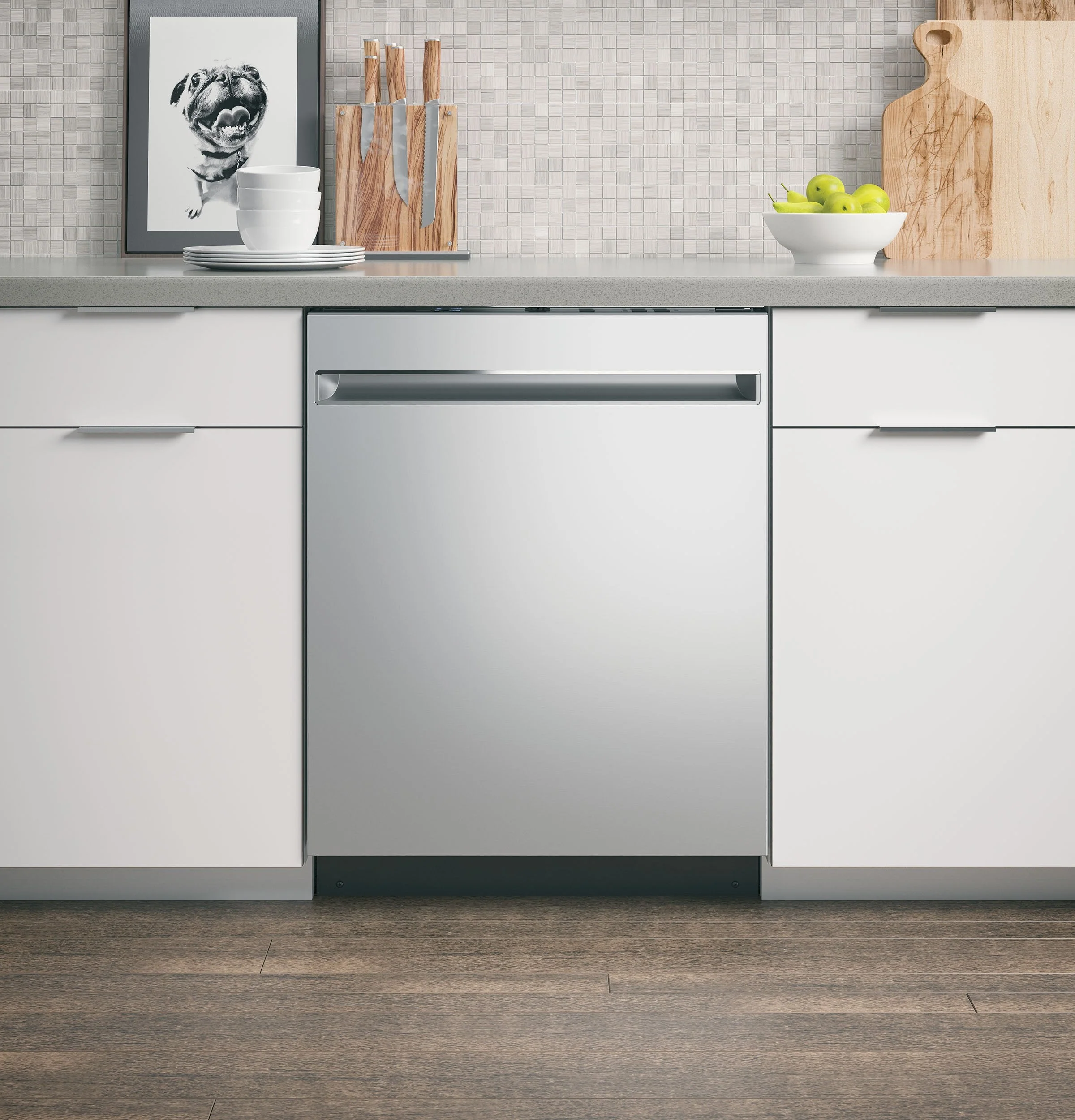 GE Stainless Steel 24" Dishwasher- GDT225SSLSS - Image 2