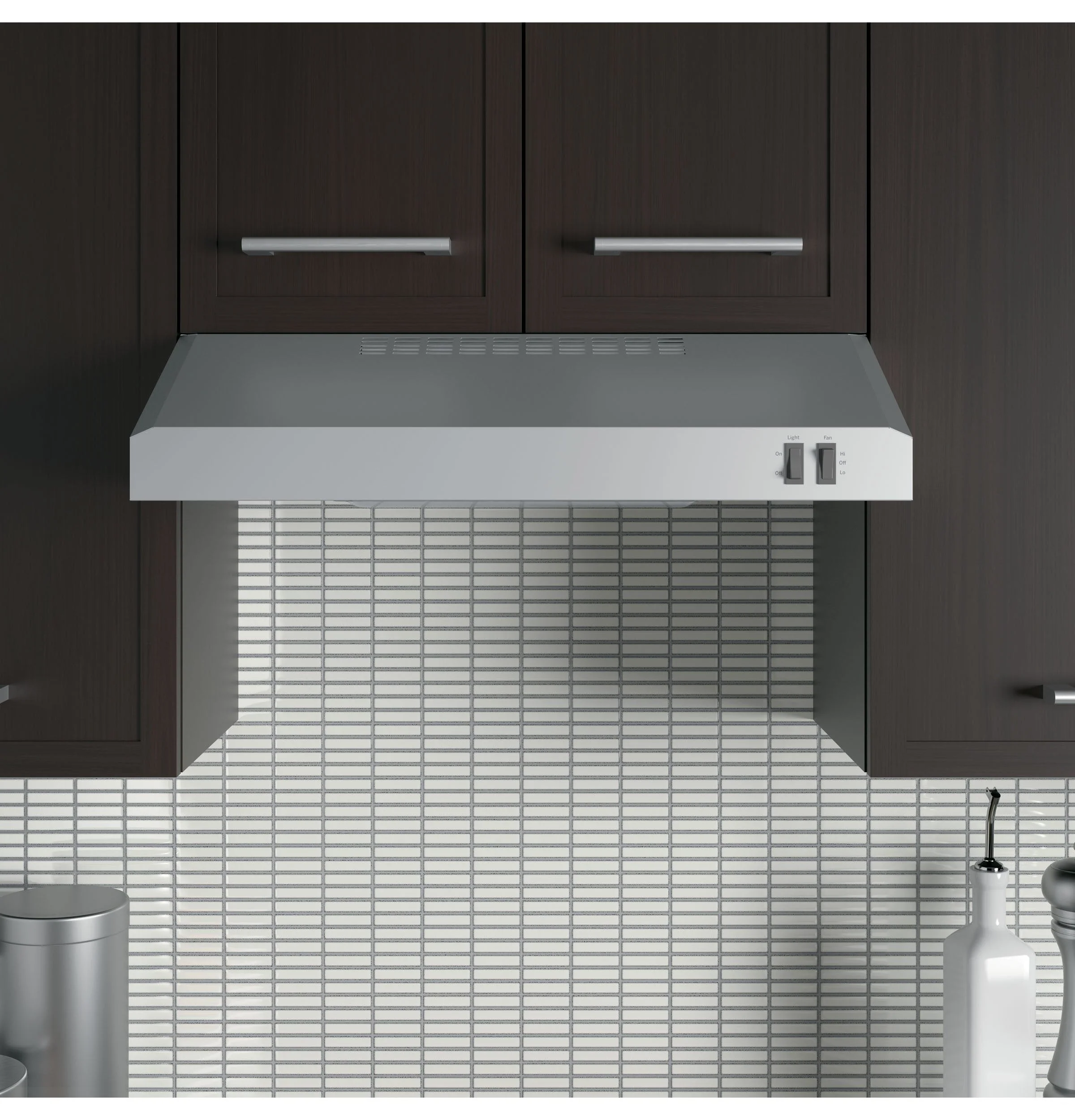 GE Stainless Steel 24" Under-the-Cabinet Hood - JVX3240SJSSC - Image 2