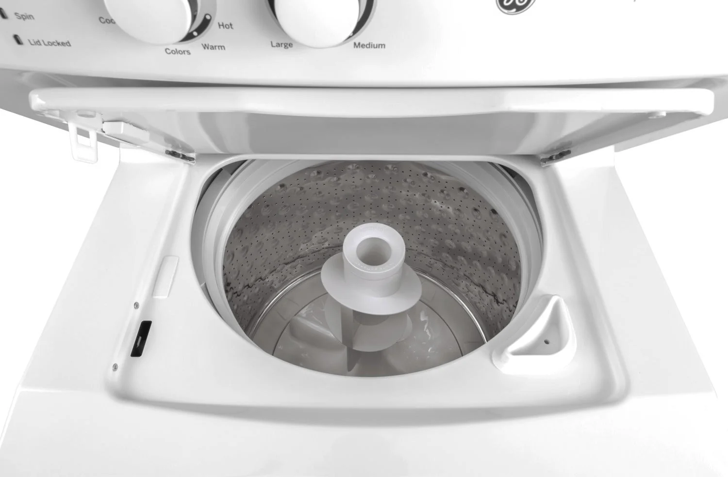 GE White Electric Laundry Centre - GUD24ESMMWW - Image 2