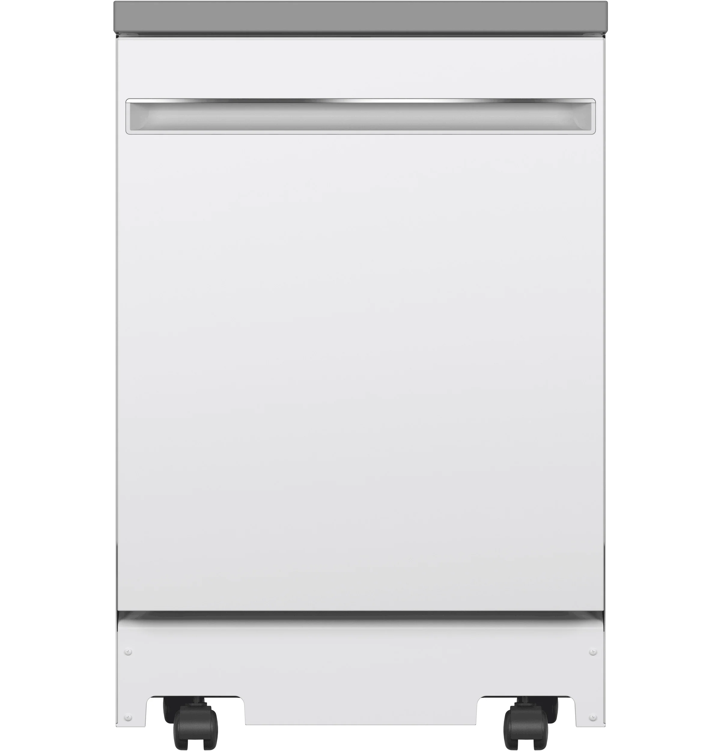 GE White Portable 24" Dishwasher- GPT225SGLWW