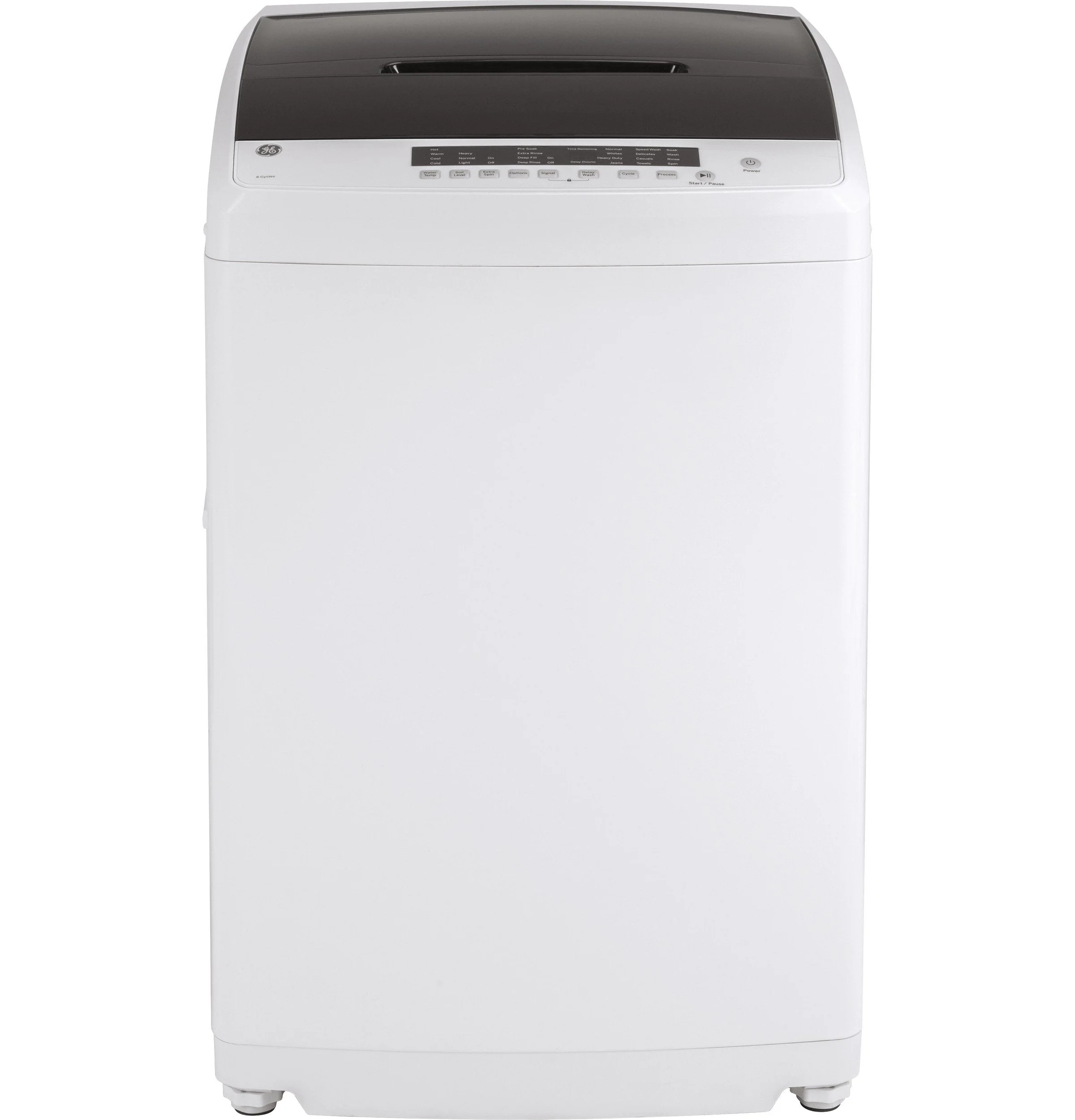 GE White Portable Washer (3.3 IEC Cu. Ft.) - GNW128PSMWW