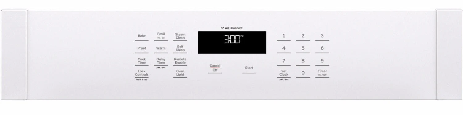 GE White Single Wall Oven (4.3 Cu.Ft.) - JKS3000DNWW - Image 5