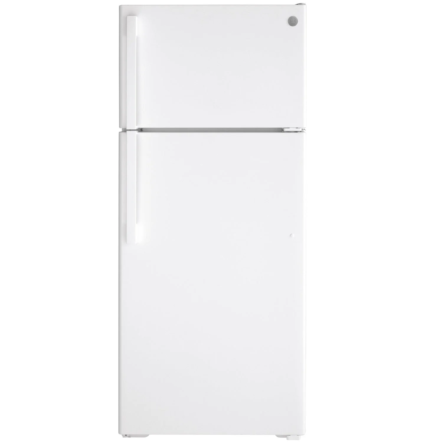 GE White Top Mount Refrigerator (17.5 Cu.Ft.) - GTE18DTNRWW - Image 3