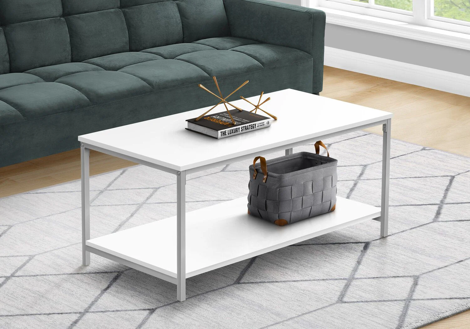 Gillam Coffee Table - White - Image 2