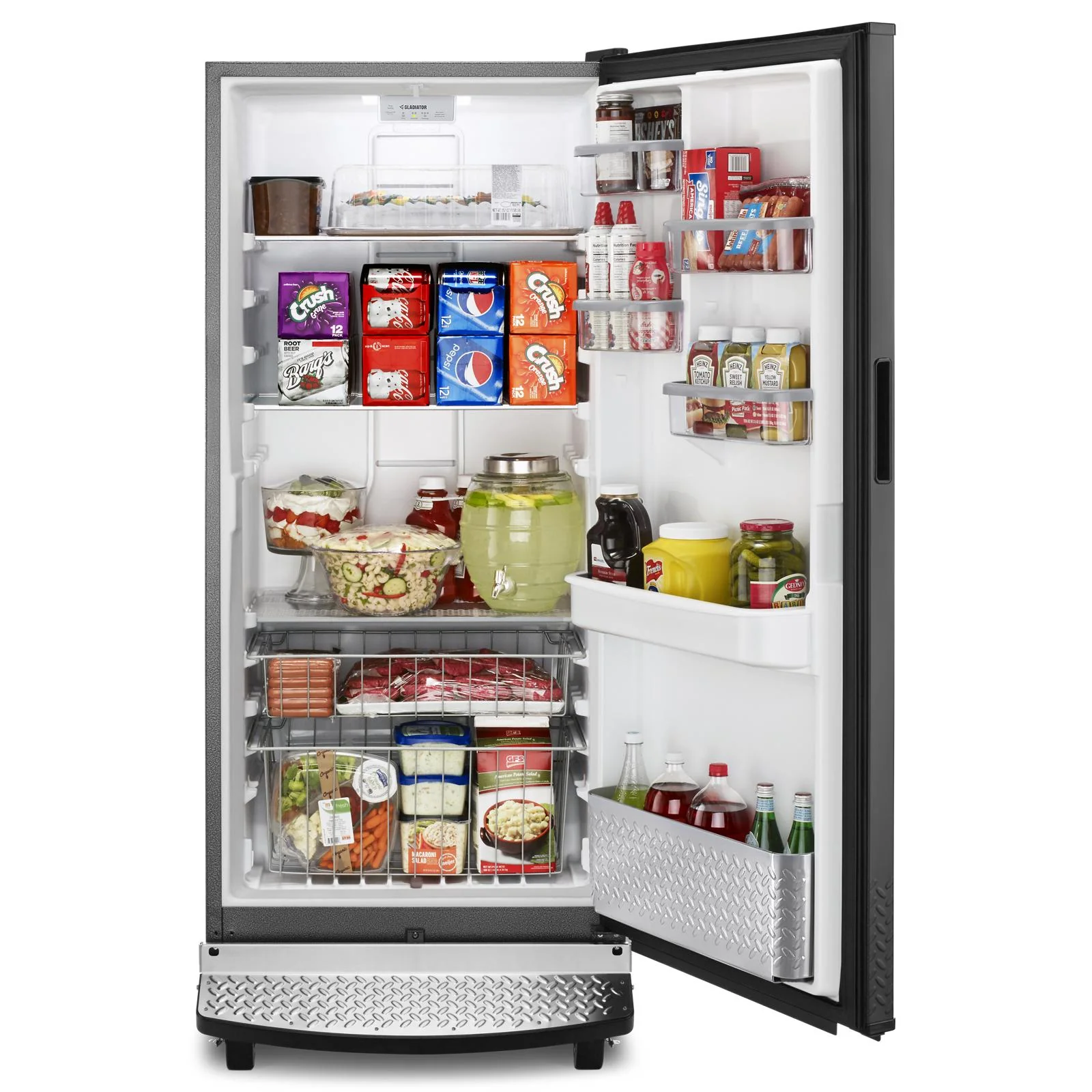 Gladiator Black 17.8 Cu. Ft. All Refrigerator - GARF30FDGB - Image 7
