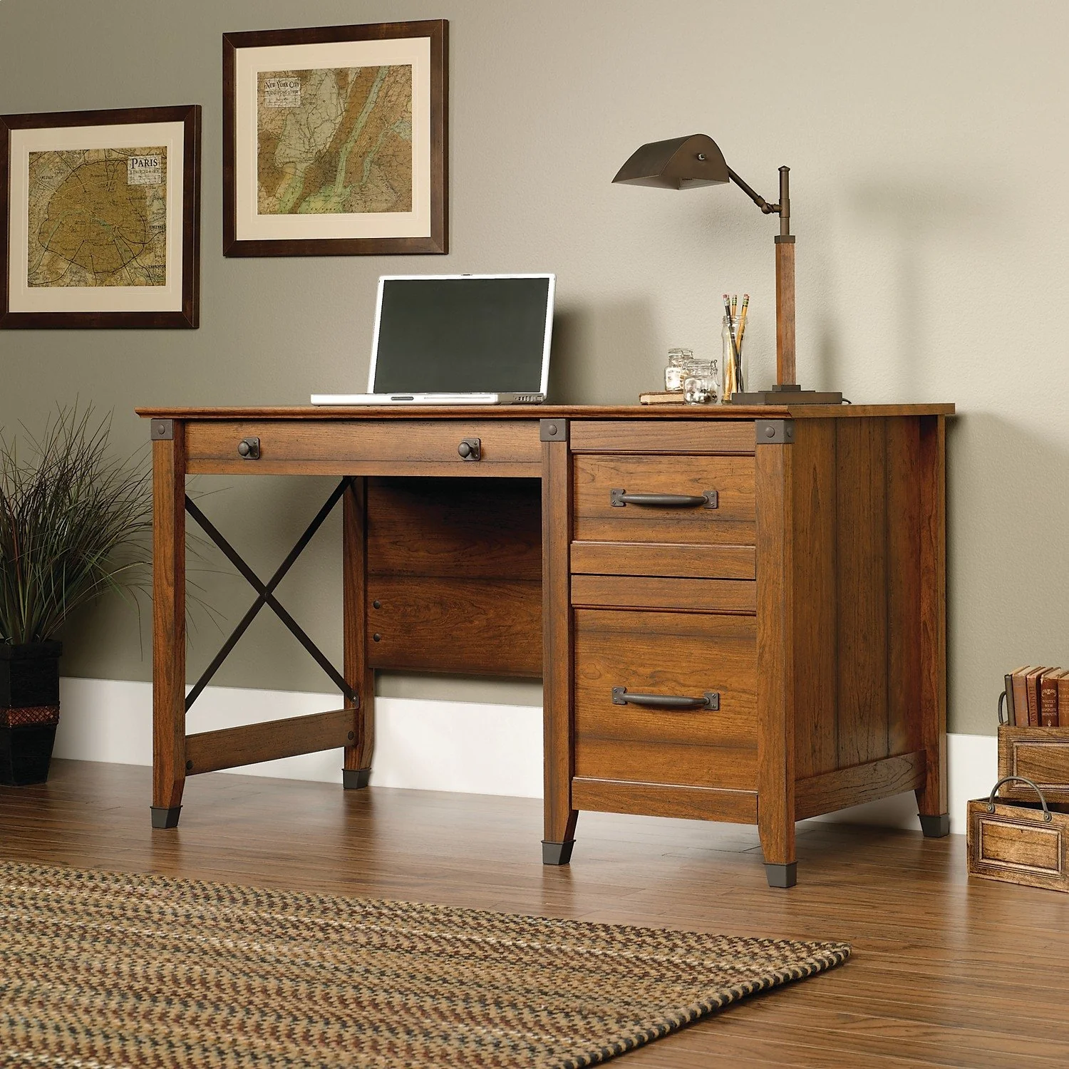Gladsaxe Desk - Washington Cherry - Image 2