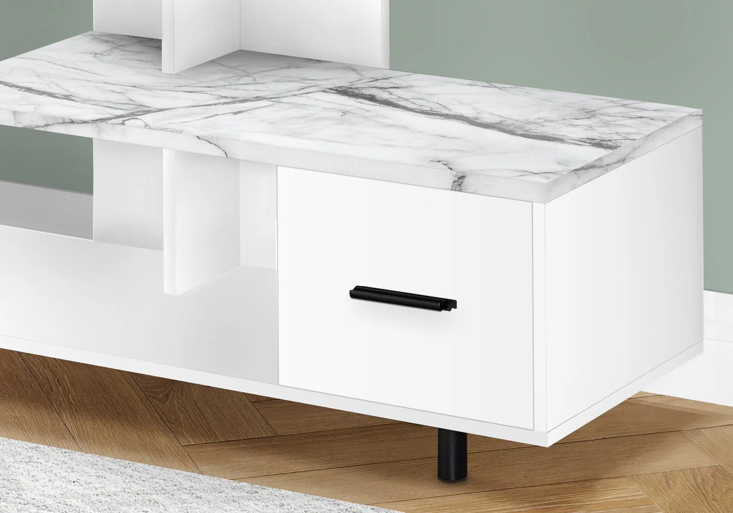 Glenridge 48" TV Stand - White - Image 2
