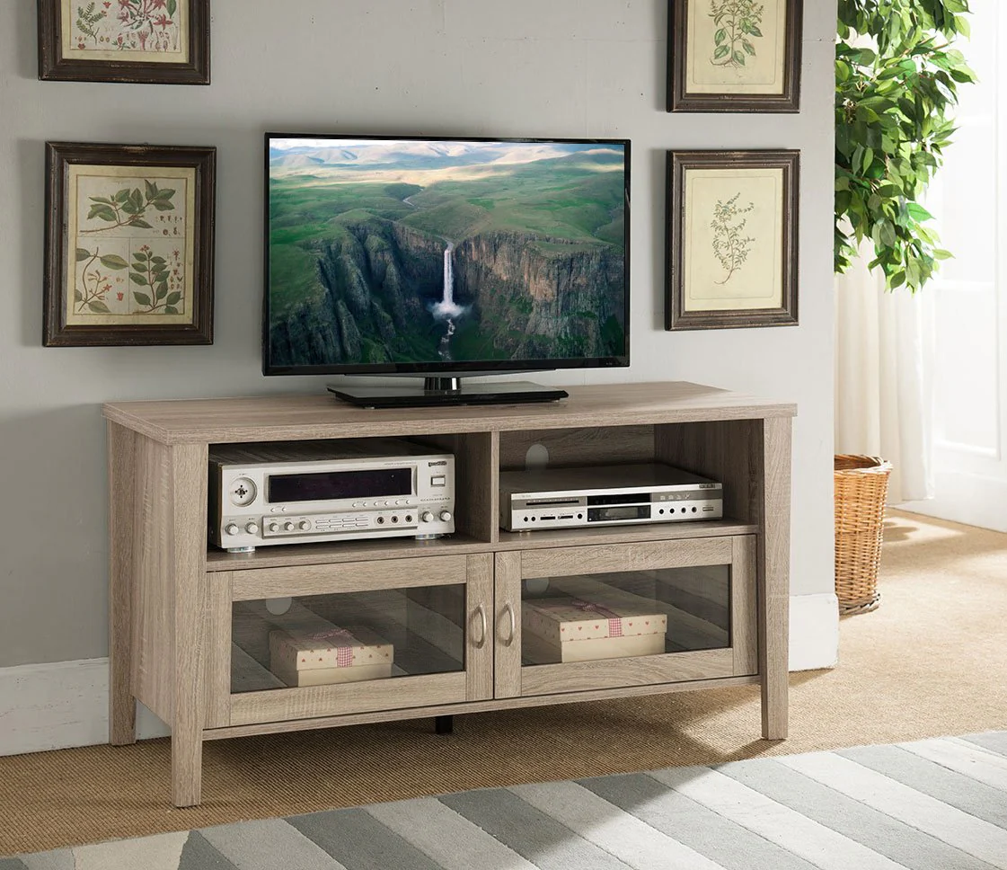 Gorleston 47" TV Stand - Grey - Image 3