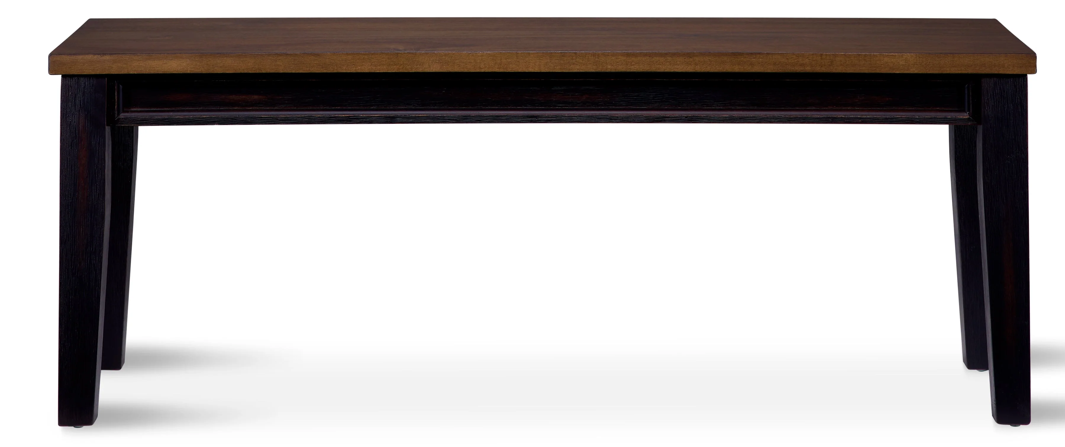 Grand Noir Dining Set with Benches - Ebony/Driftwood - Image 6