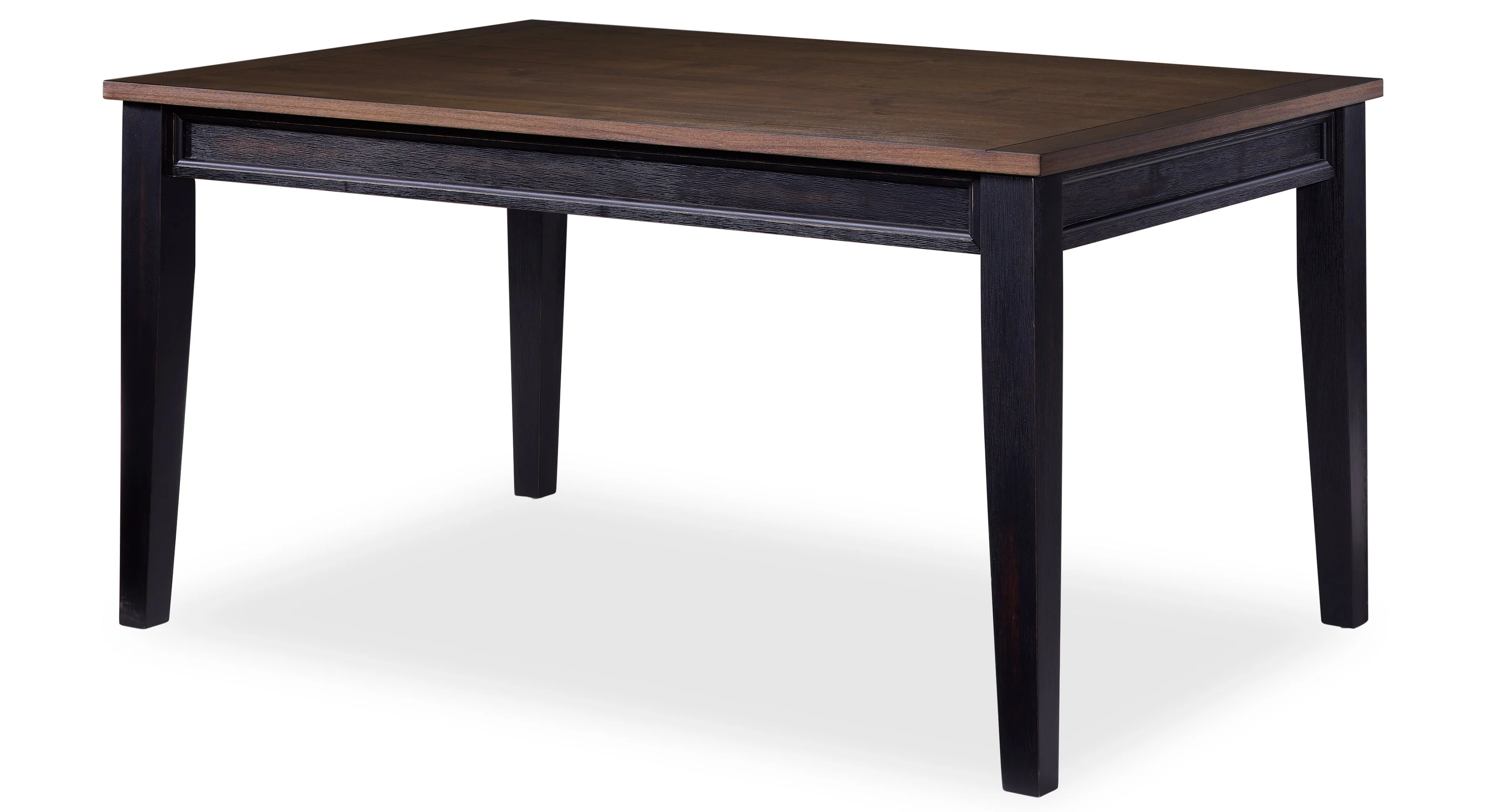 Grand Noir 5-Piece Dining Set - Ebony/Driftwood - Image 3