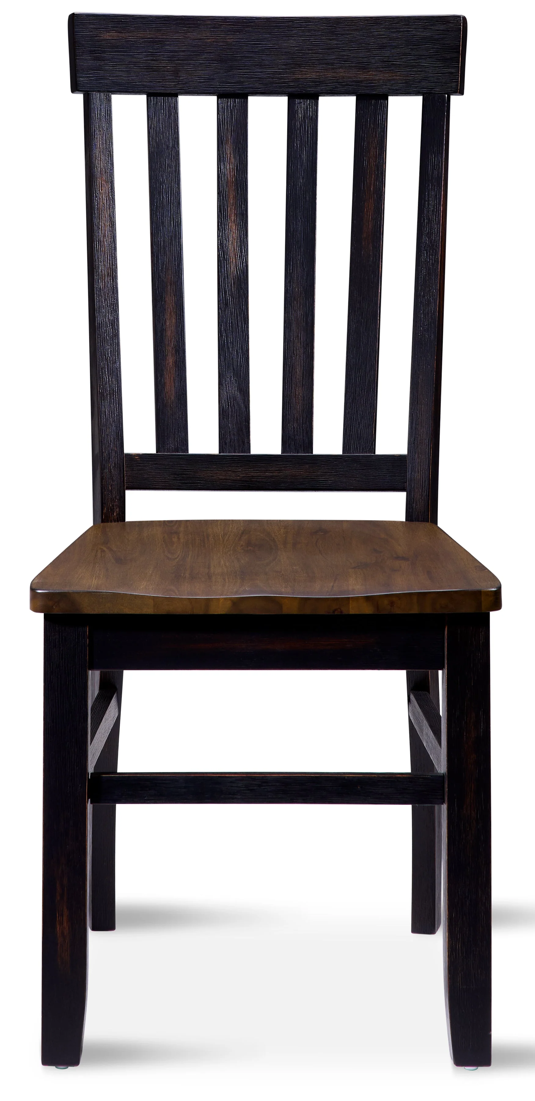 Grand Noir 5-Piece Dining Set - Ebony/Driftwood - Image 6
