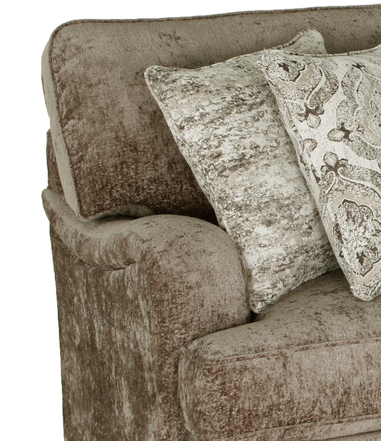 Greycliff Chenille Sofa - Toffee - Image 5