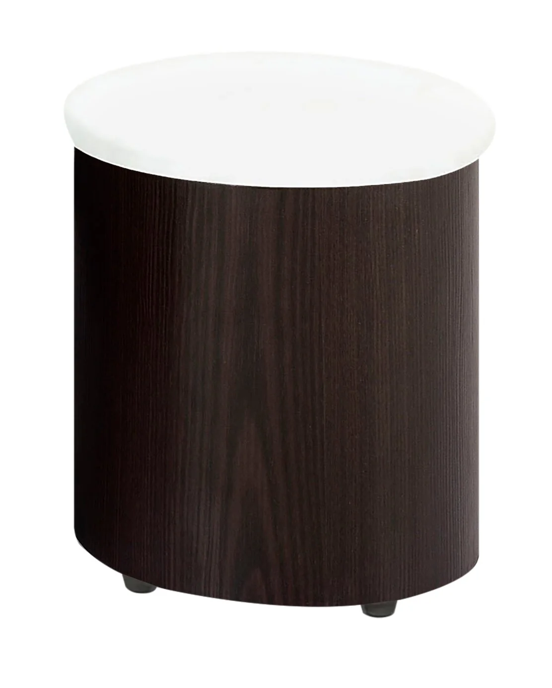Griggs Coffee Table with Two Ottomans - Walnut - Image 7