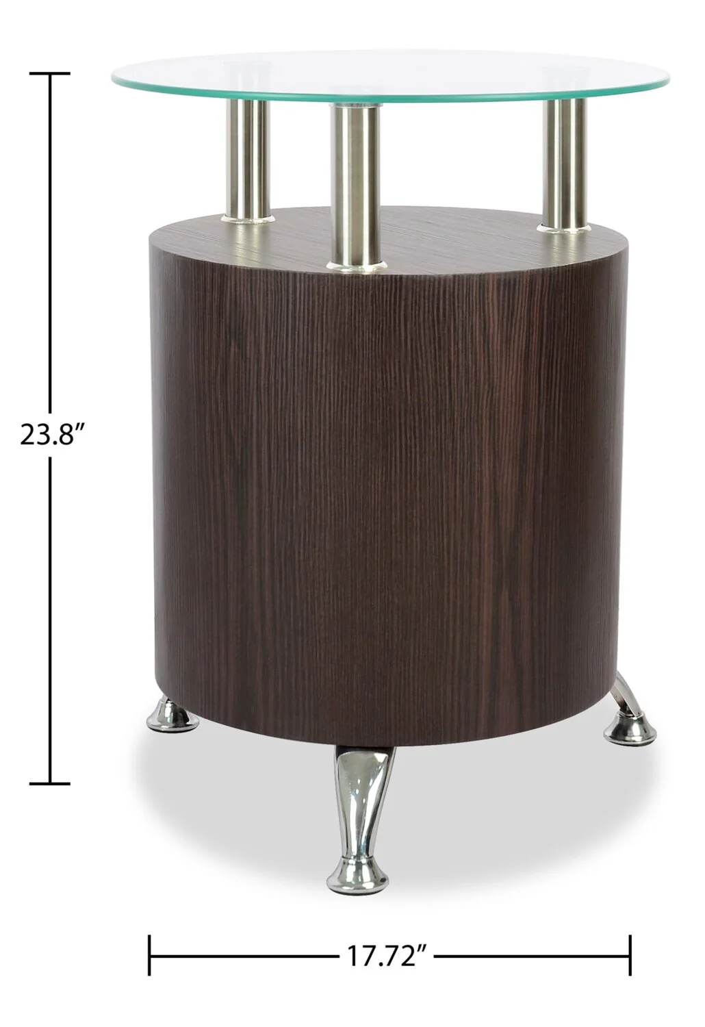 Griggs End Table - Walnut - Image 4
