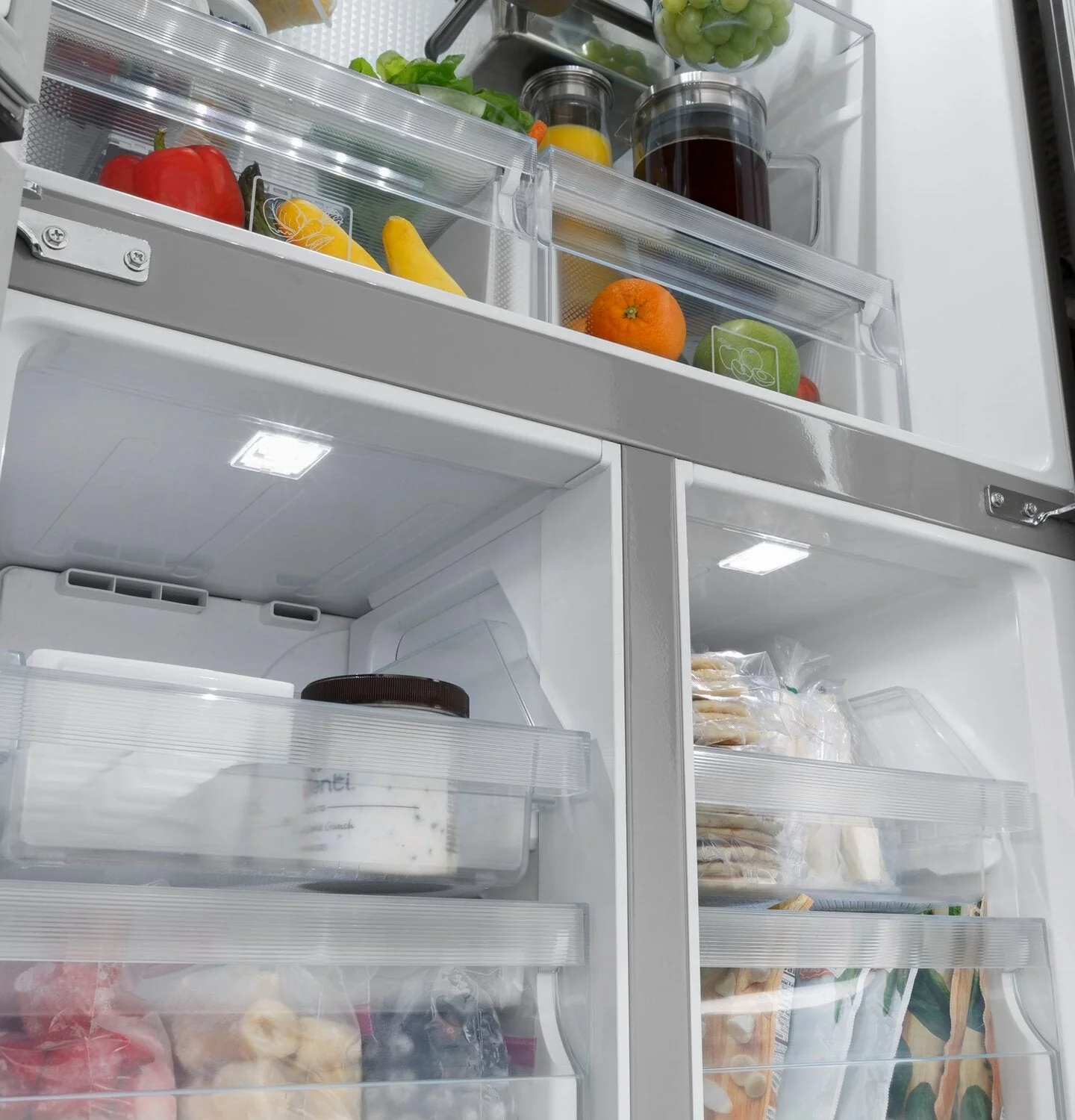 Haier 16.4 Cu. Ft. Quad-Door Refrigerator - QHE16HYPFS - Image 6