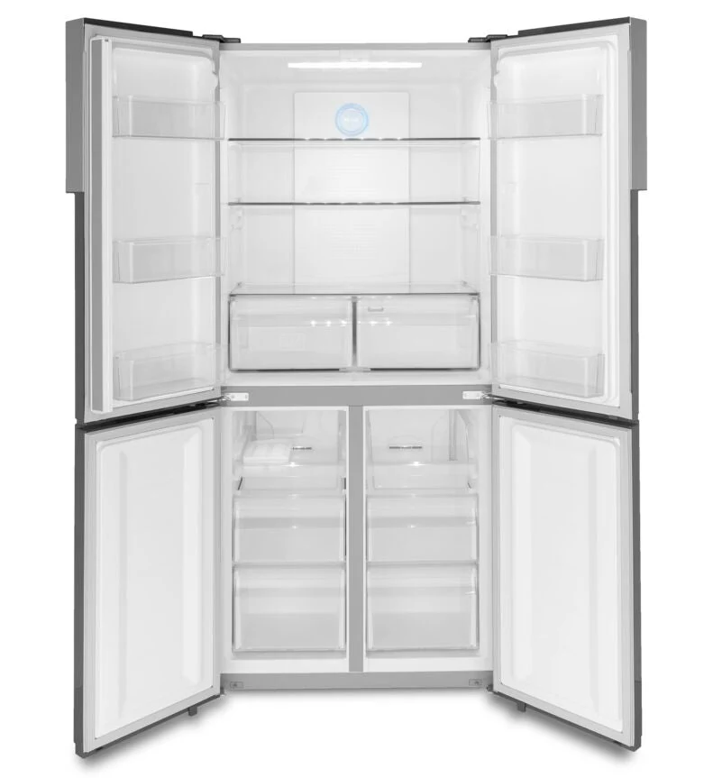 Haier Smudge-Proof Stainless Steel 33" Counter Depth 4-Door Refrigerator (16.4 Cu.Ft.) - QHE16HYPFS - Image 2
