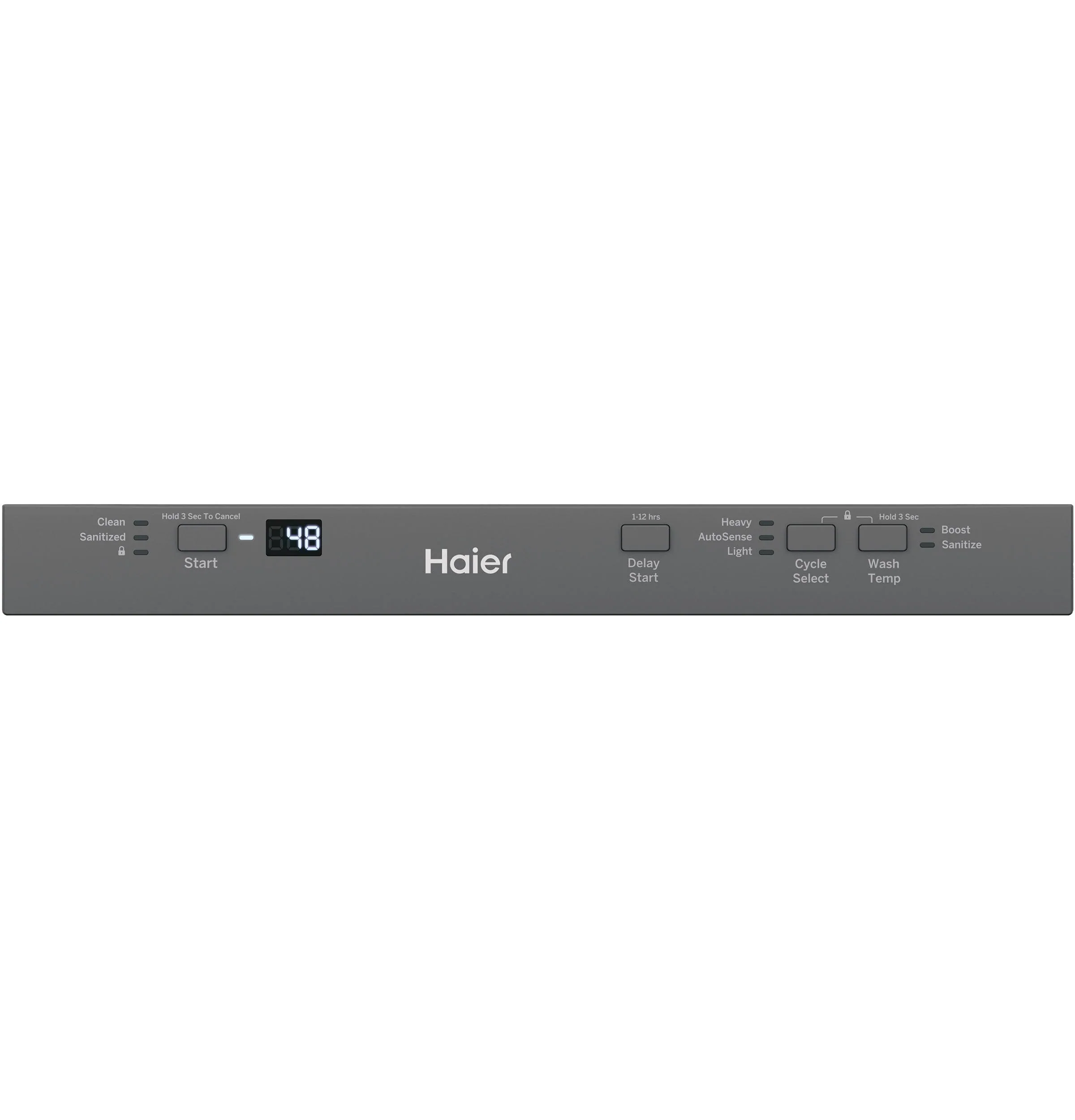 Haier Stainless Steel 18" Dishwasher- QDT125SSLSS - Image 2
