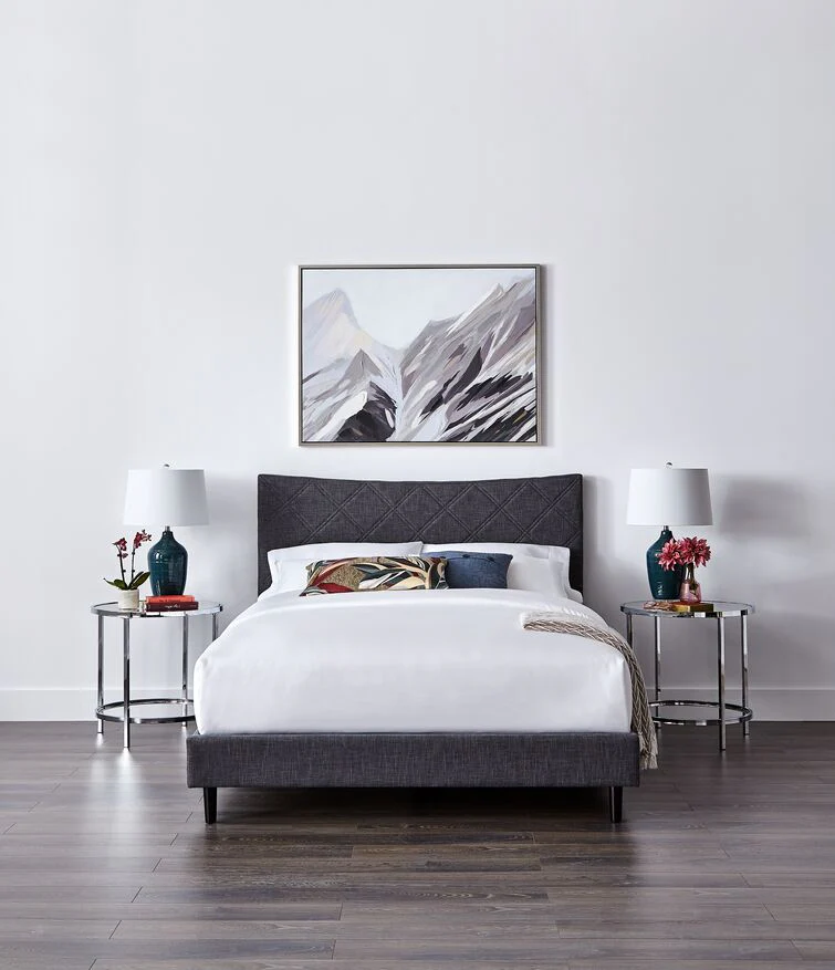 Halifax Full Bed - Dark Grey - Image 2