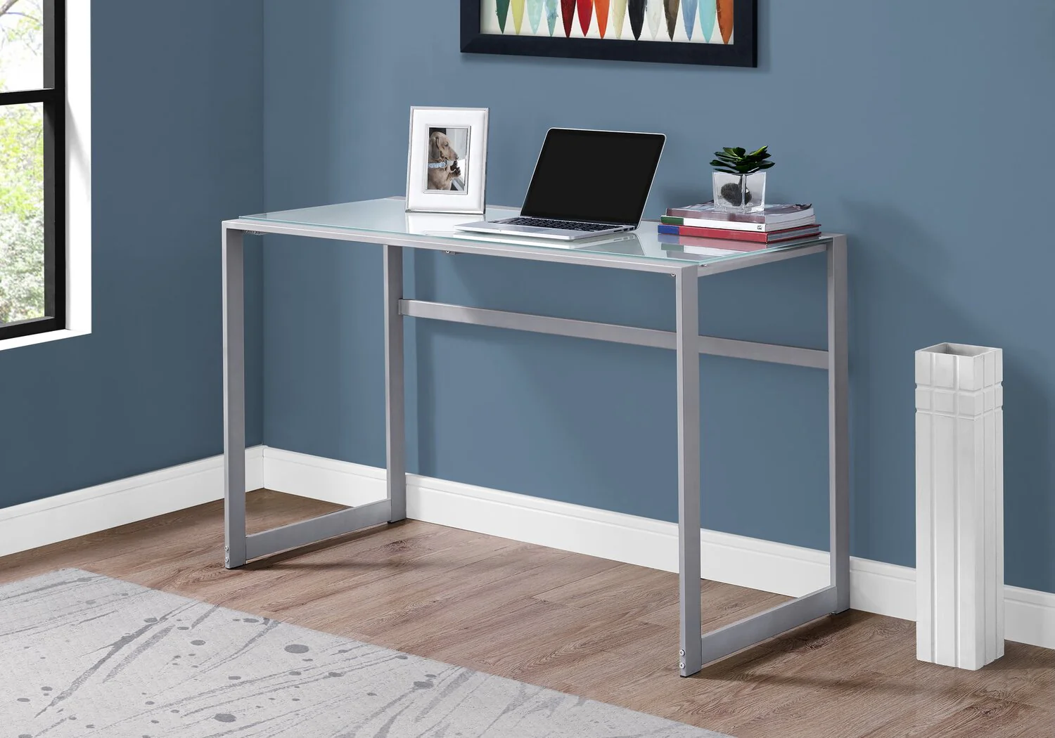 Hammond Desk - Silver - Image 3