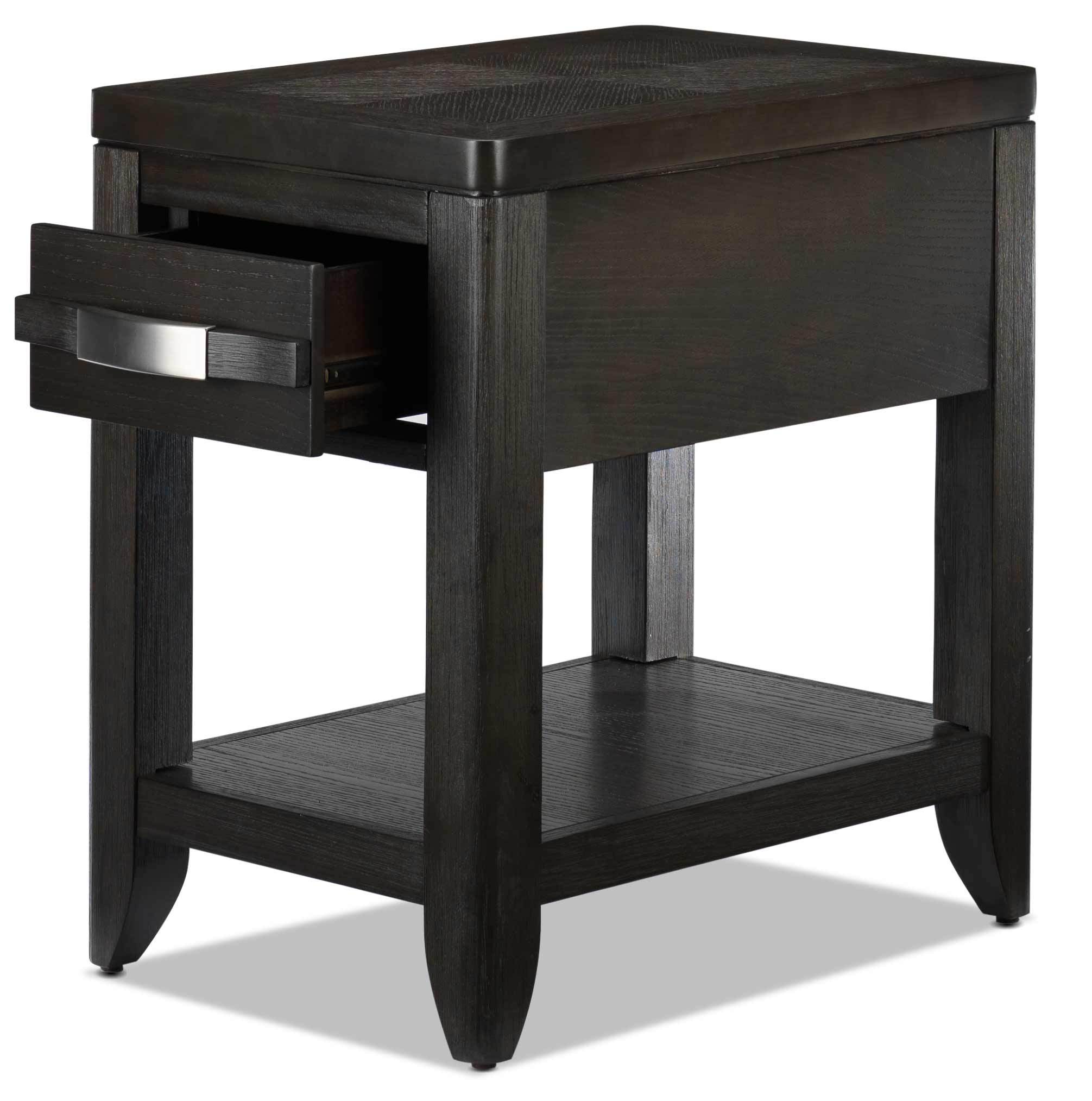 Hanoi Chairside Table - Grey - Image 3