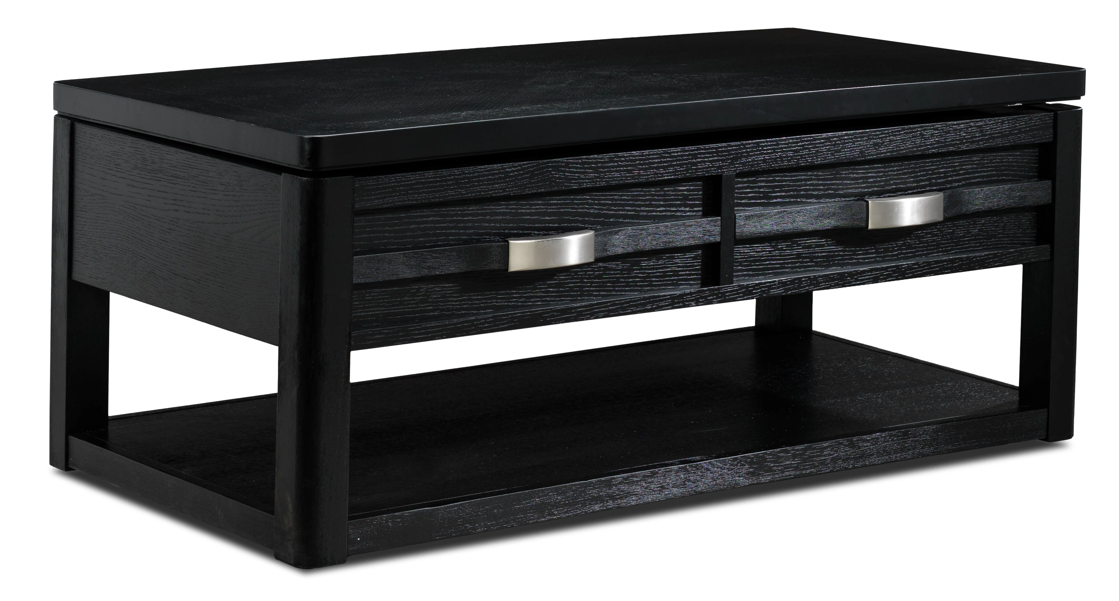 Hanoi Lift-Top Coffee Table - Black - Image 2