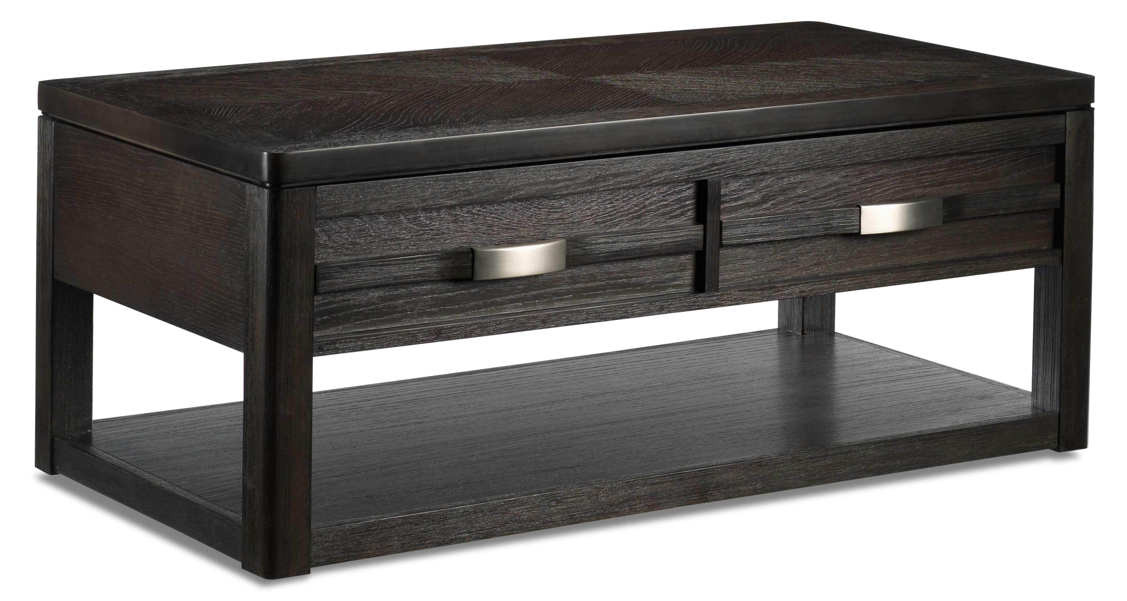 Hanoi Lift-Top Coffee Table - Grey