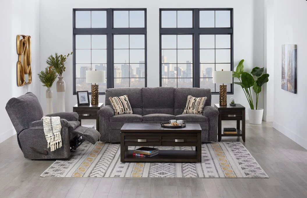 Hanoi Lift-Top Coffee Table - Grey - Image 2