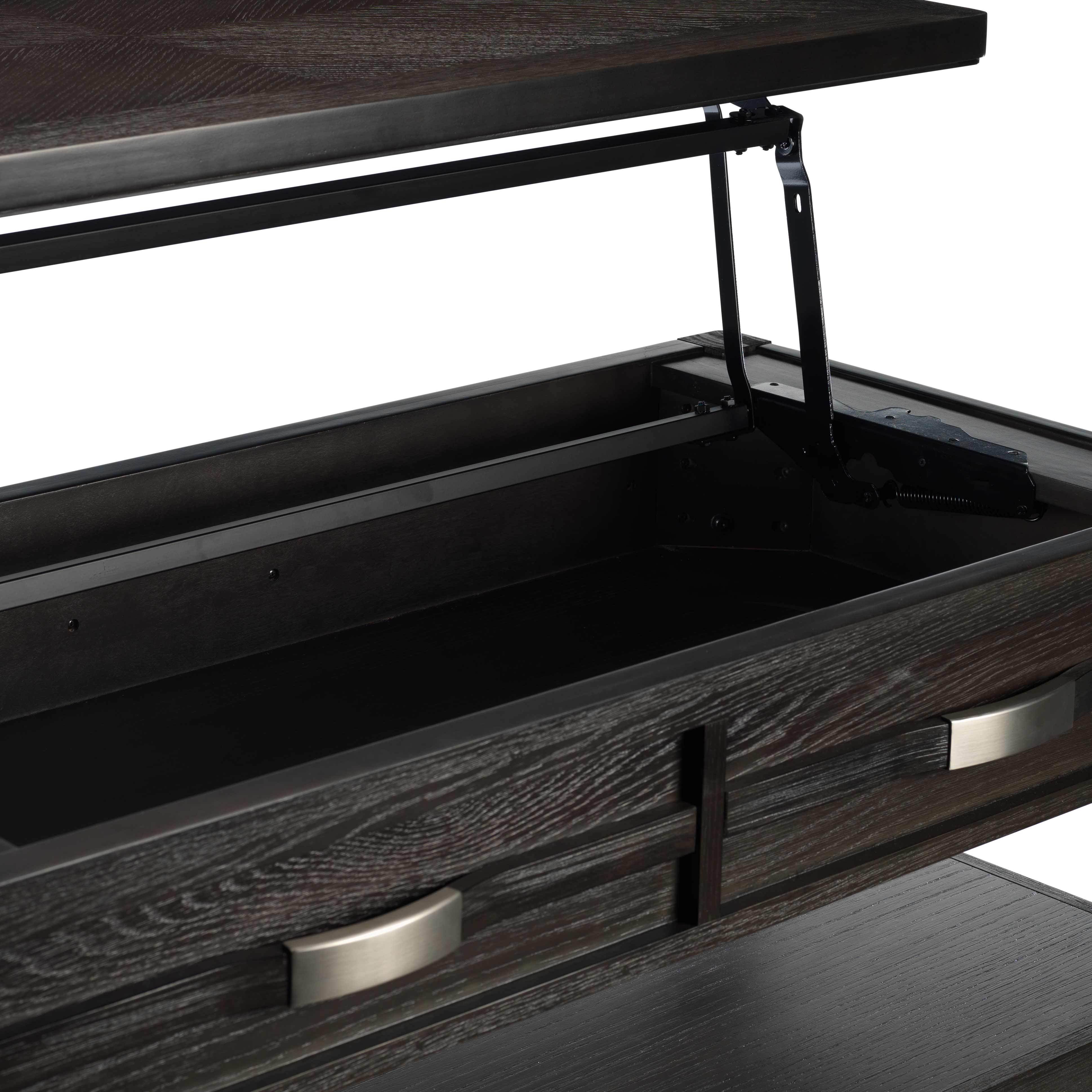 Hanoi Lift-Top Coffee Table - Grey - Image 5
