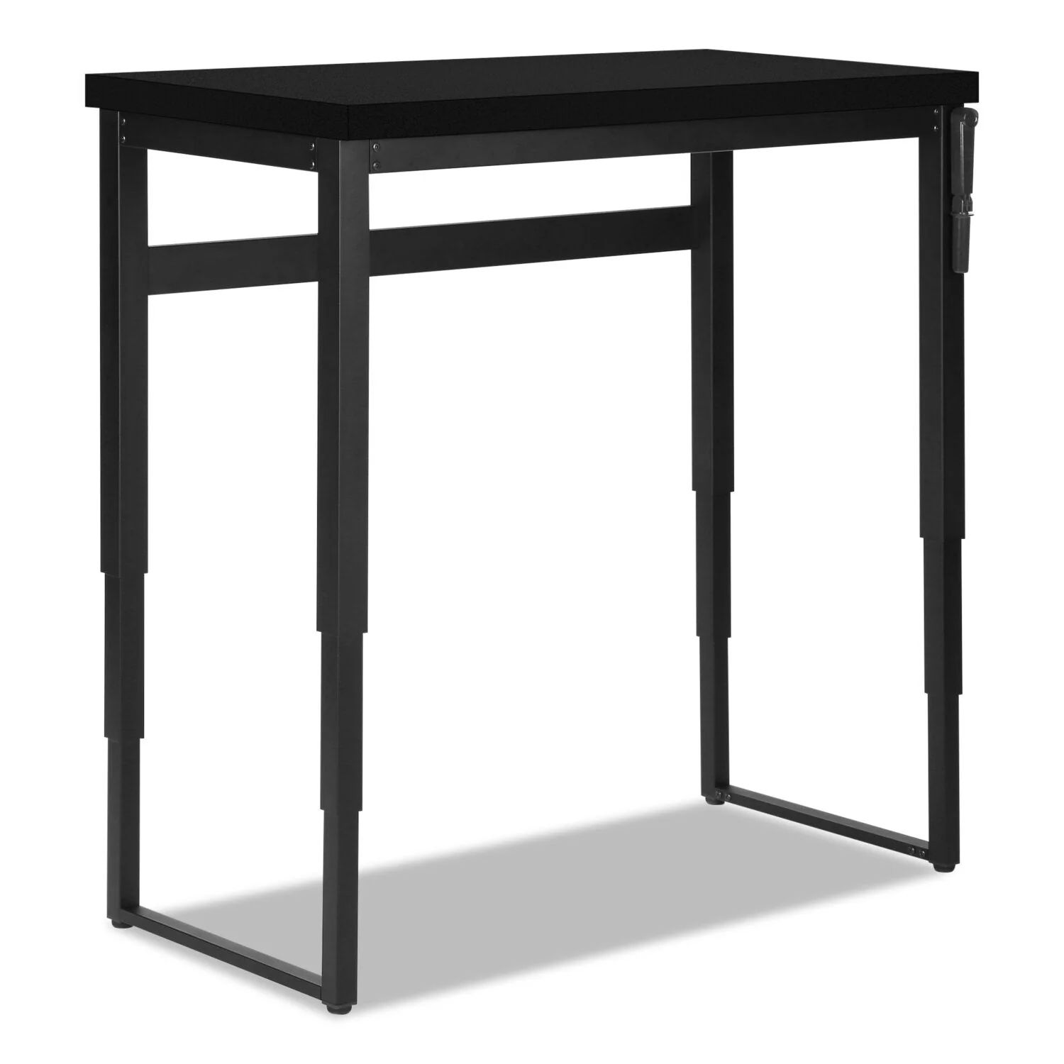 Hayes Height-Adjustable Desk - Black - Image 2