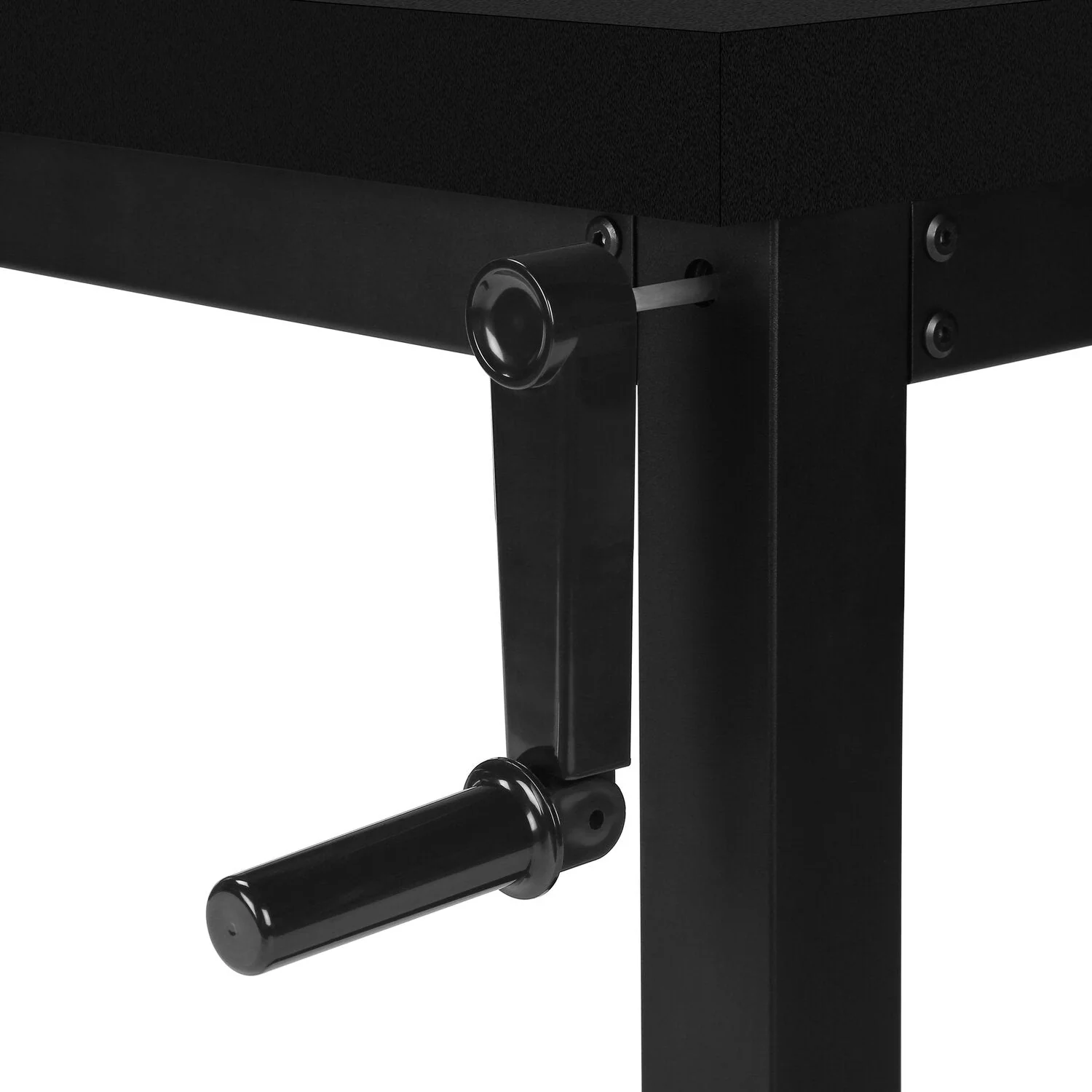 Hayes Height-Adjustable Desk - Black - Image 6