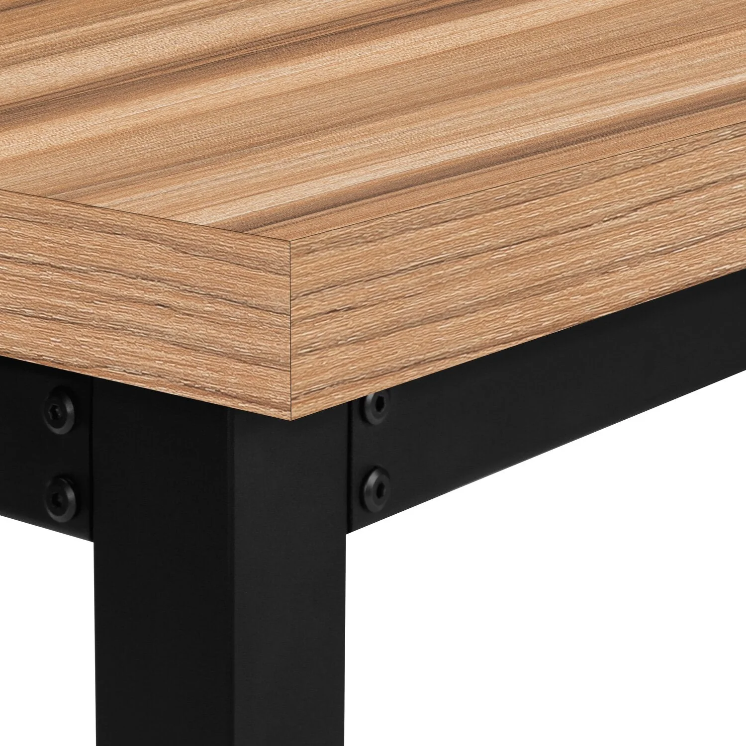Hayes Height-Adjustable Desk - Brown - Image 6