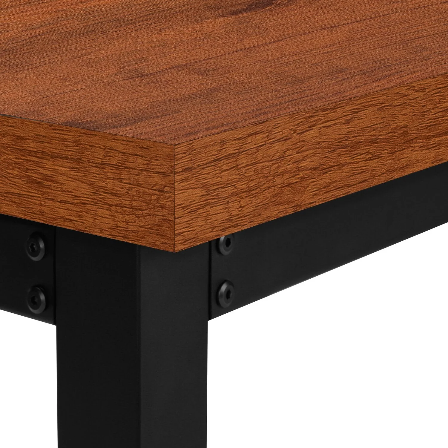 Hayes Height-Adjustable Desk - Cherry - Image 6