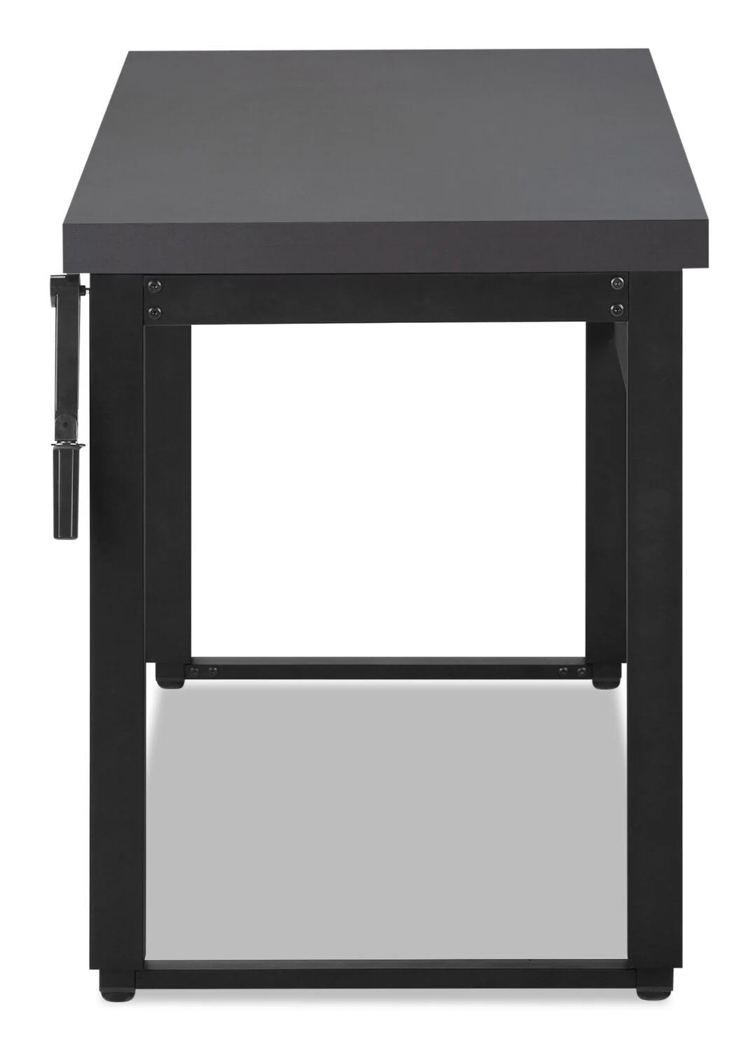 Hayes Height-Adjustable Desk - Grey - Image 3