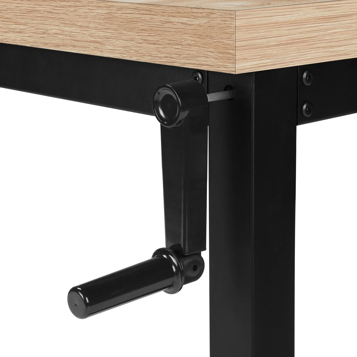 Hayes Height-Adjustable Desk - Natural - Image 5