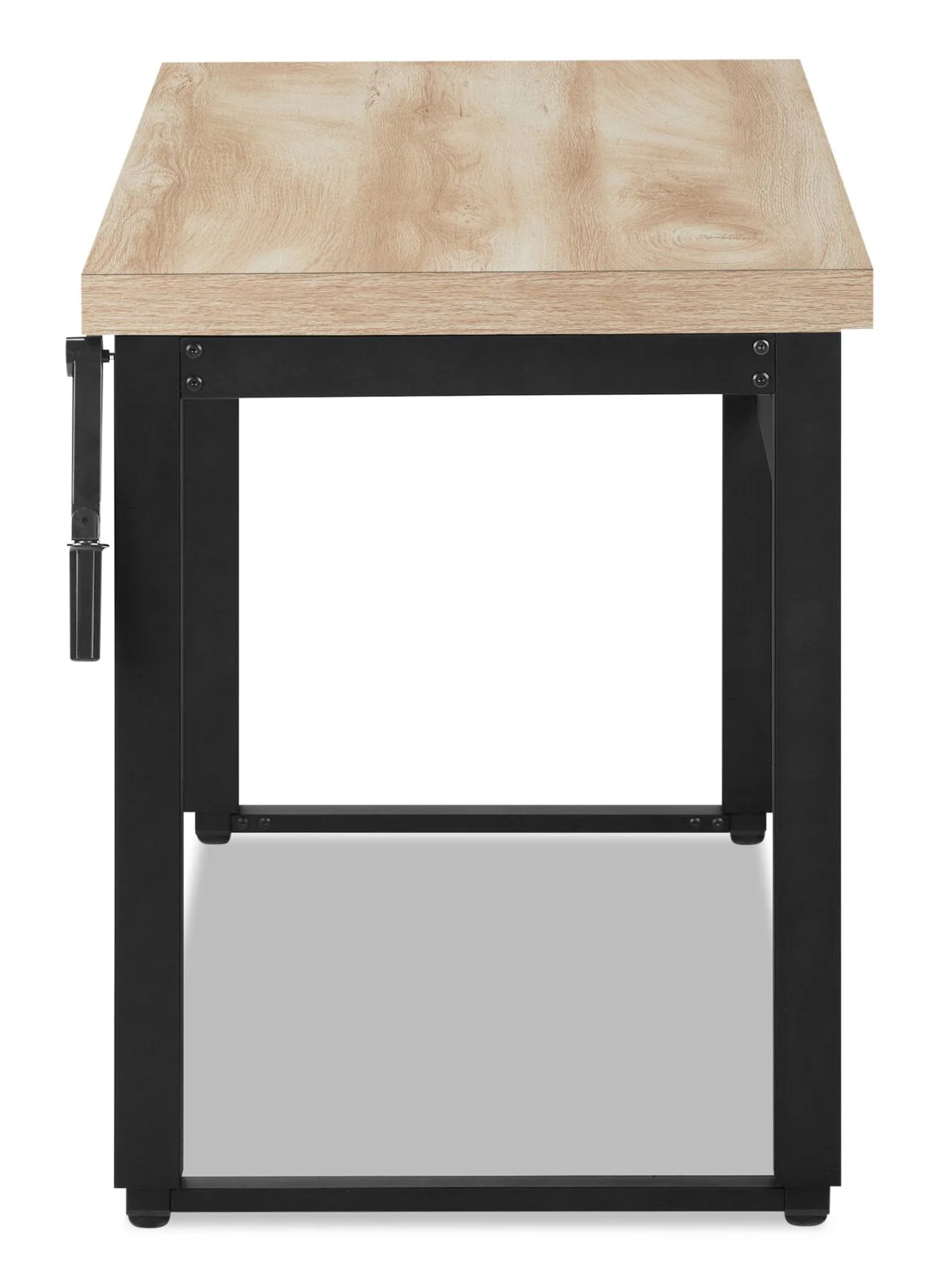 Hayes Height-Adjustable Desk - Natural - Image 6
