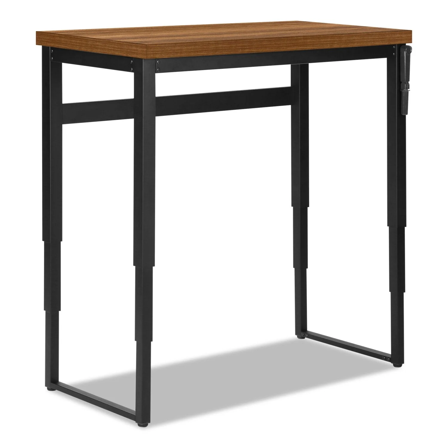 Hayes Height-Adjustable Desk - Walnut - Image 2
