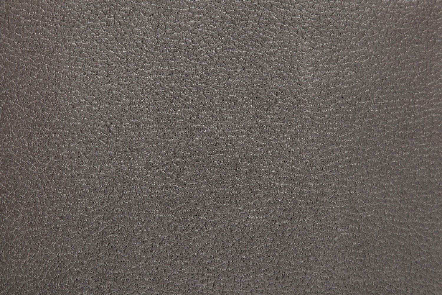 Henrick Leather-Look Fabric Sofa - Grey - Image 7