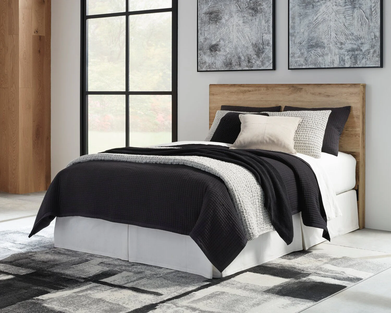 Henry Queen Headboard - Light - Image 5