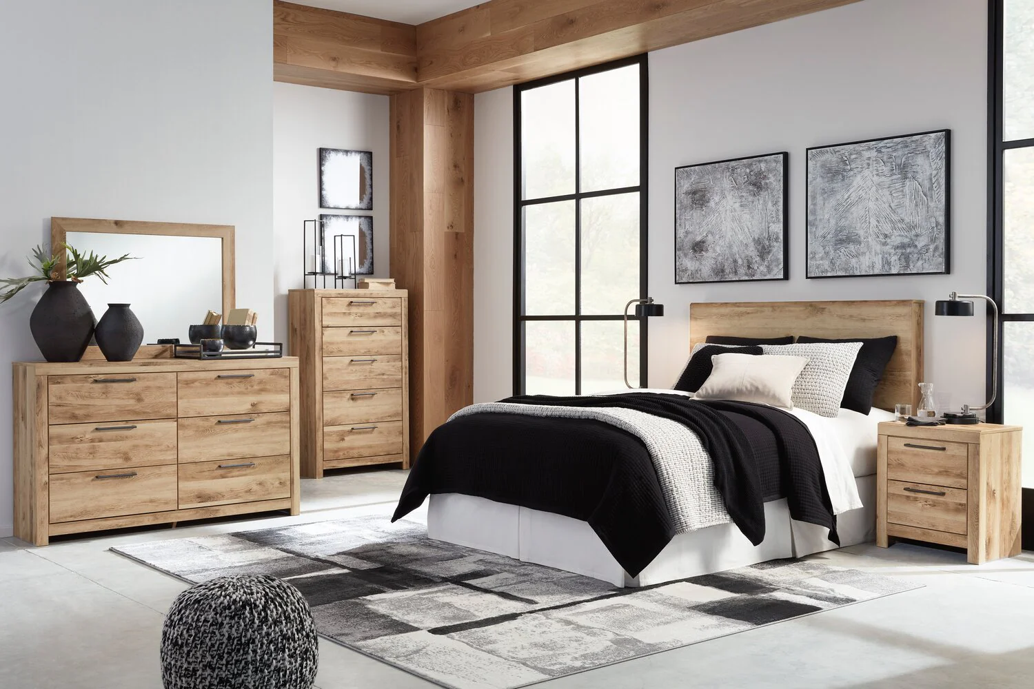 Henry Queen Headboard - Light - Image 6