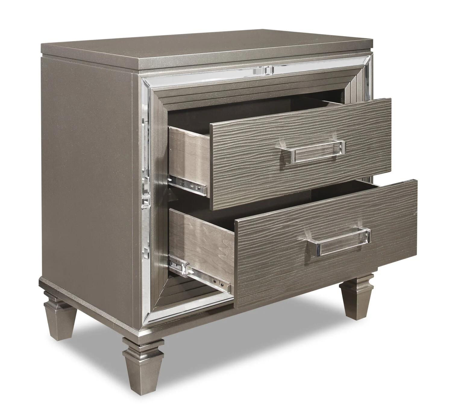 Hesperus Nightstand - Silver - Image 2