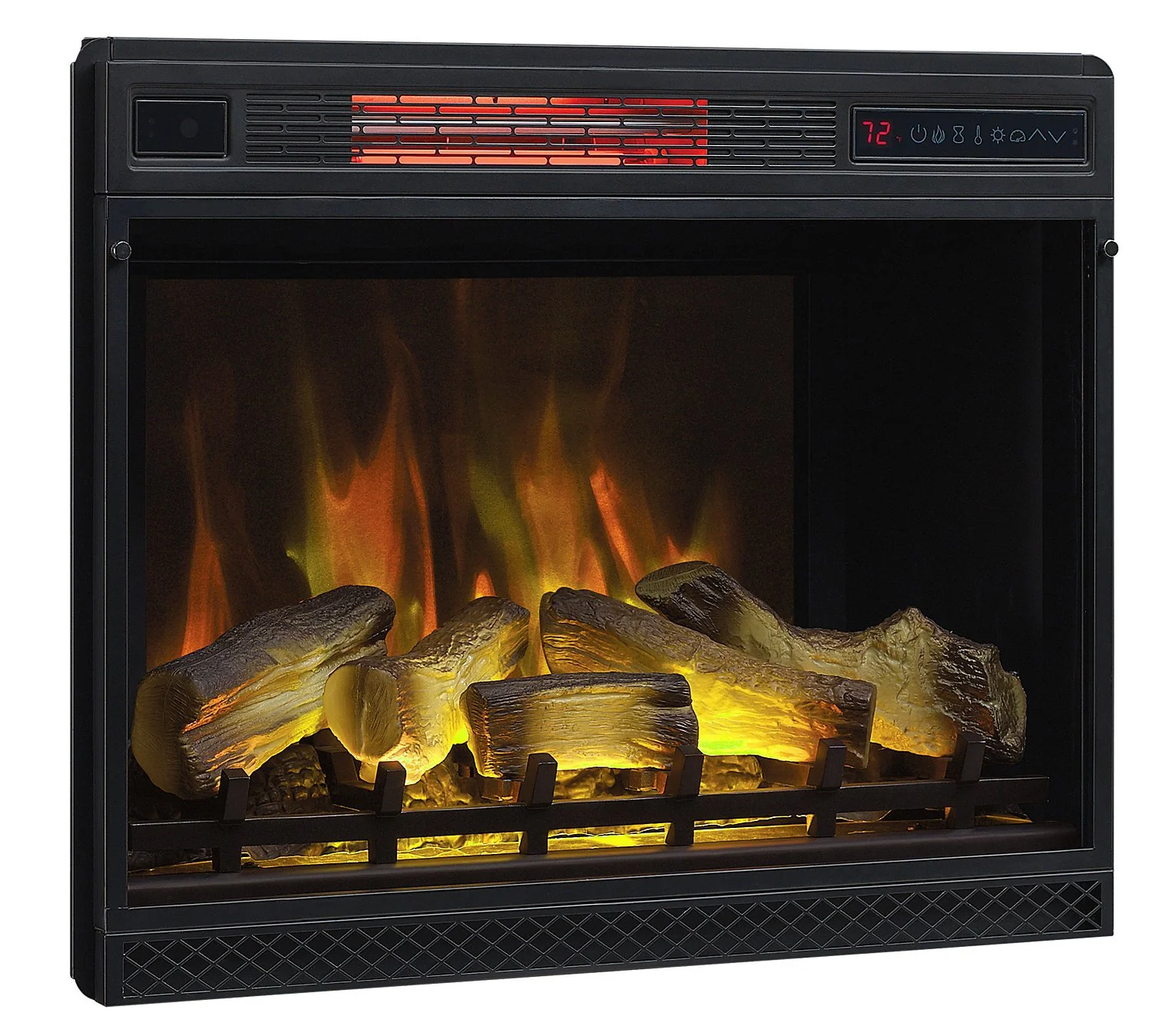 Hialeah 68" TV Stand with Firebox - Image 5