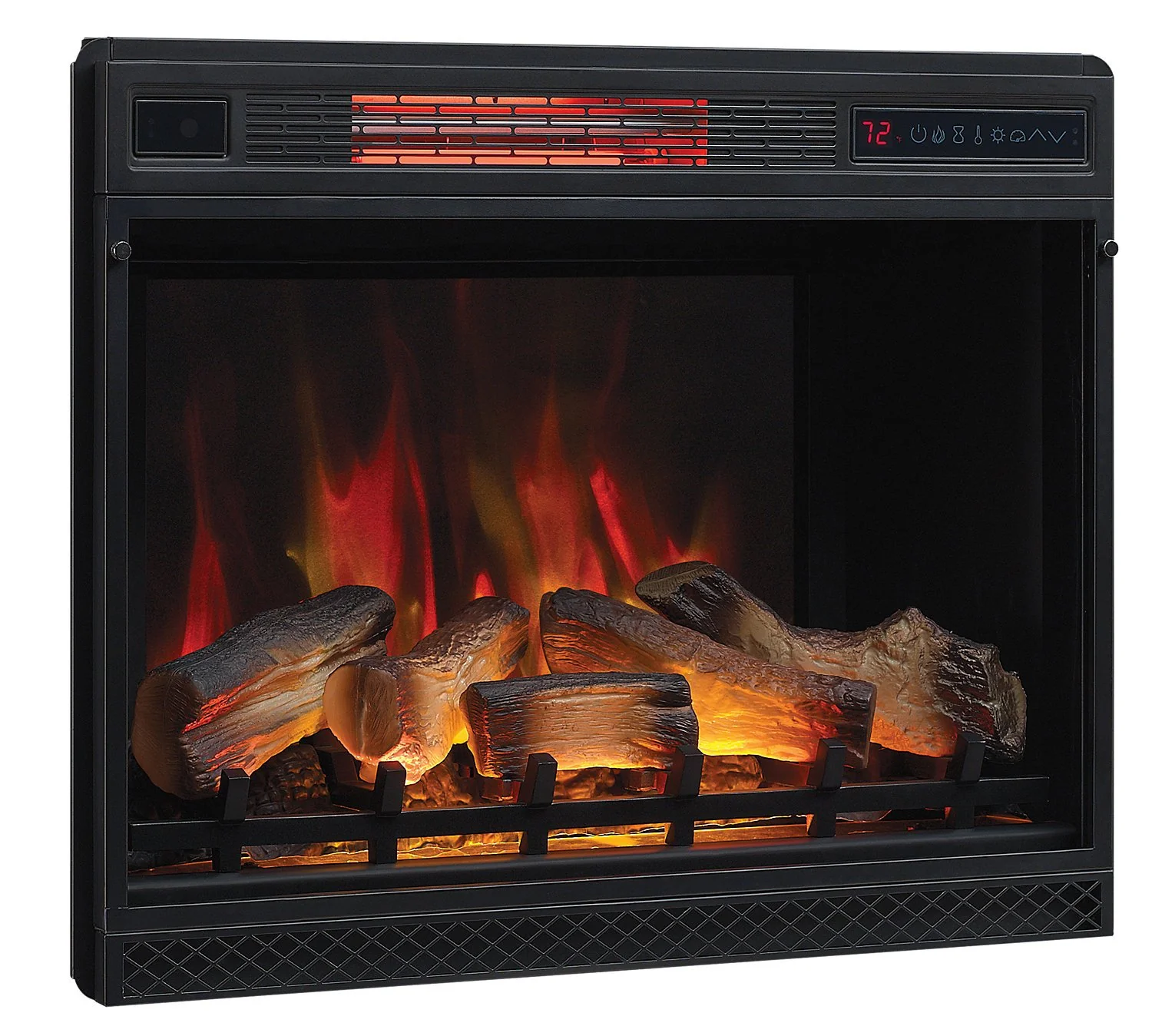 Hialeah 68" TV Stand with Firebox - Image 6