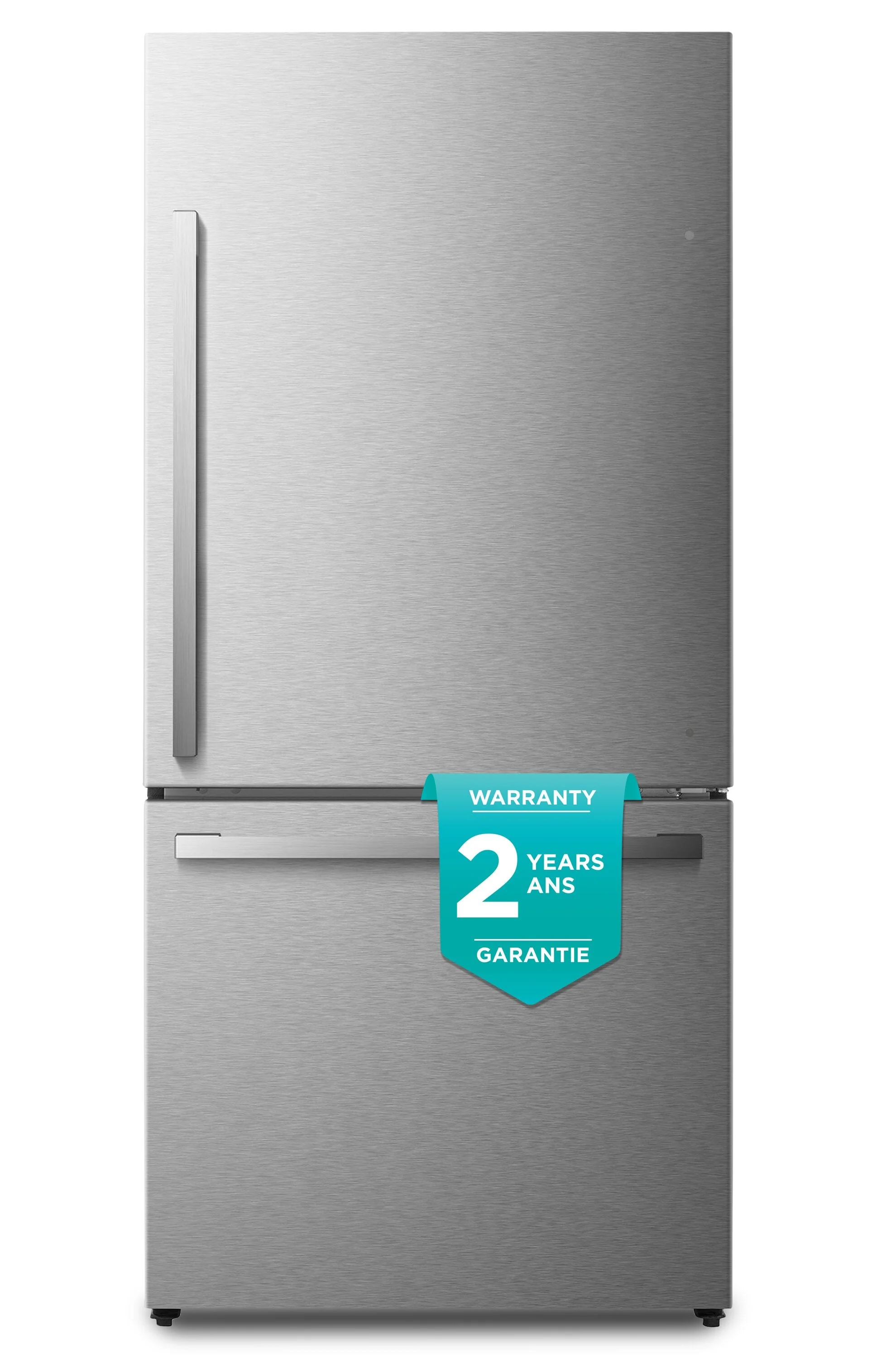 Hisense 17 Cu. Ft. Counter-Depth Bottom-Mount Refrigerator - RB17A2CSE - Image 2