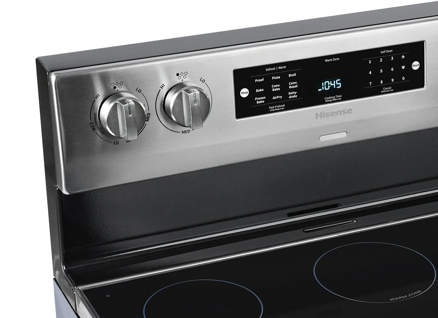 Hisense 5.8 Cu. Ft. Freestanding Electric Range with Air Fry - HBE3501CPS - Image 6