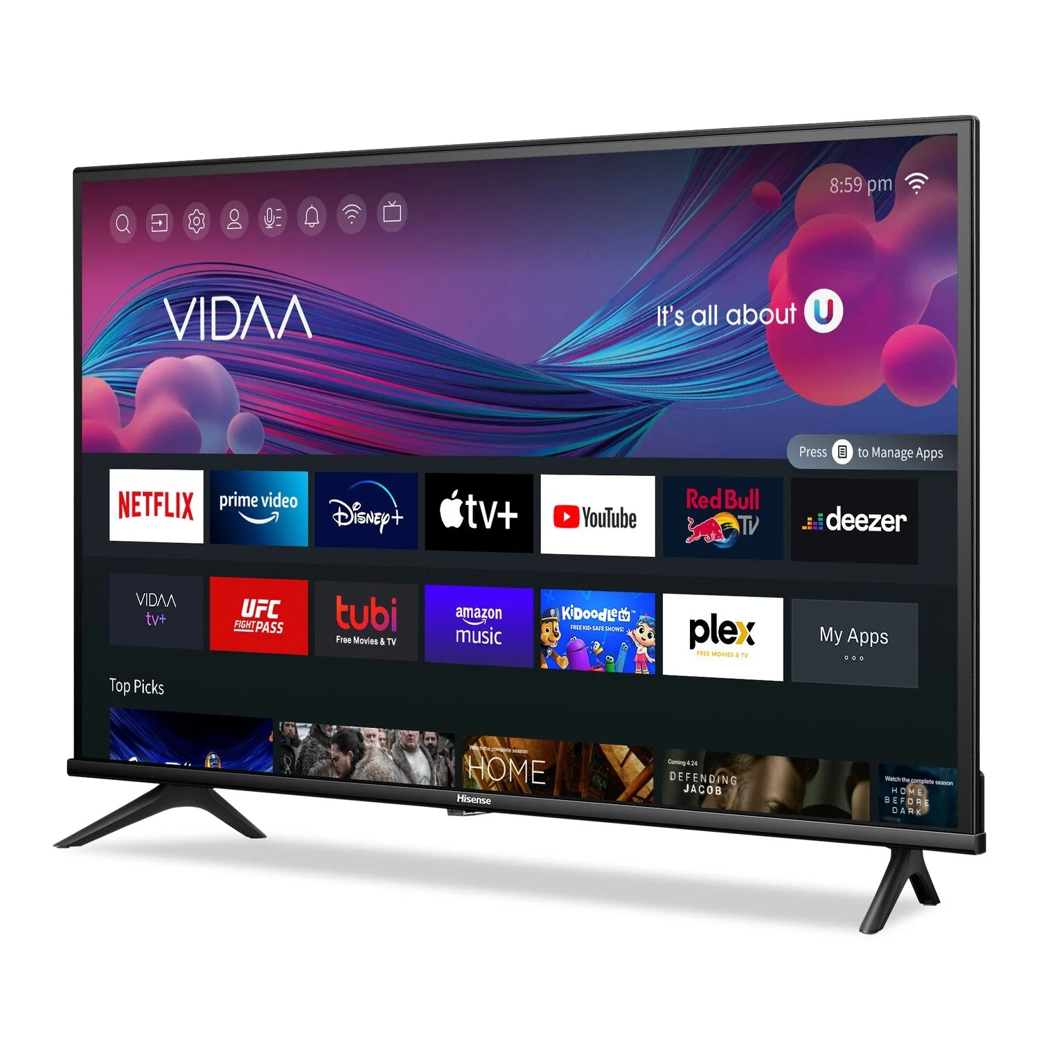 Hisense A4KV 40" FHD VIDAA TV - Image 2