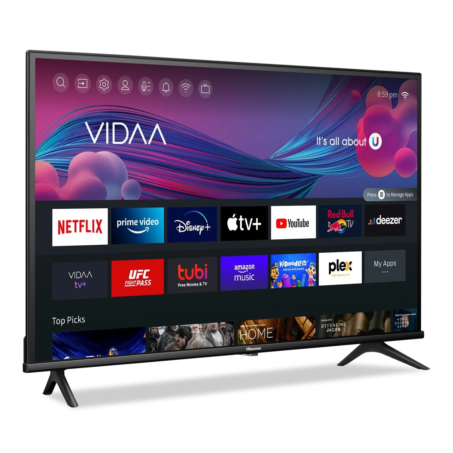 Hisense A4KV 40" FHD VIDAA TV - Image 3