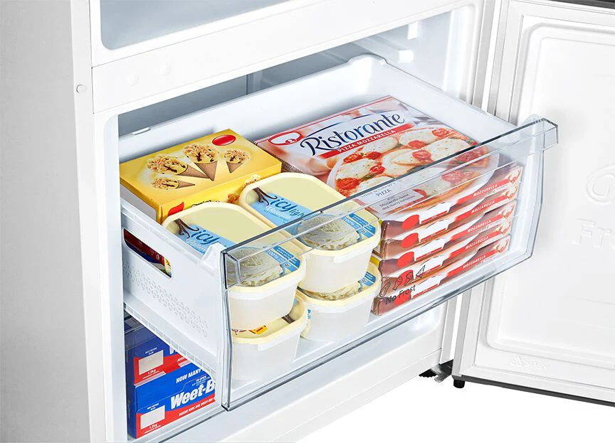 Hisense White 28" Counter Depth Bottom Mount Fridge (15 Cu.Ft.) - RB15A2CWE - Image 8