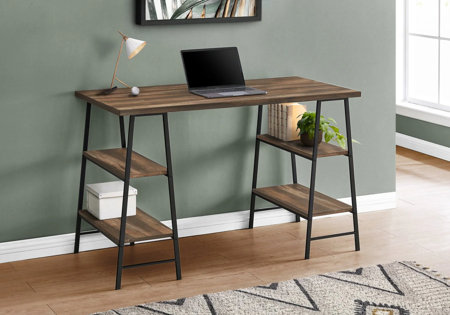 Holcomb Desk - Brown - Image 4
