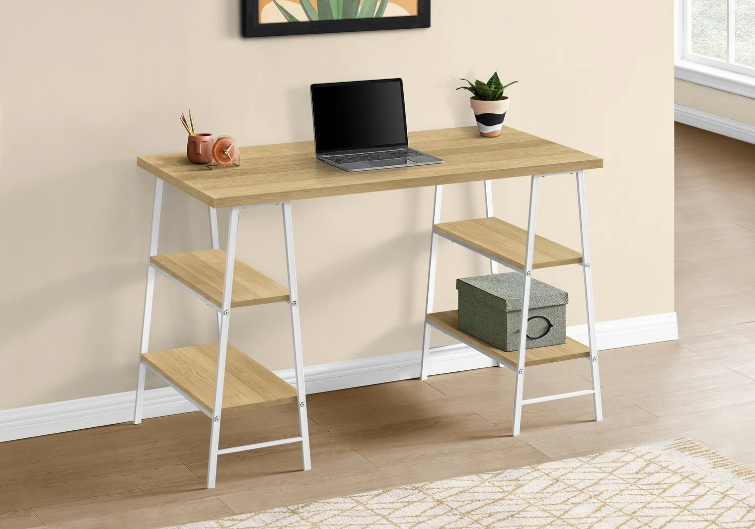 Holcomb Desk - Natural - Image 3